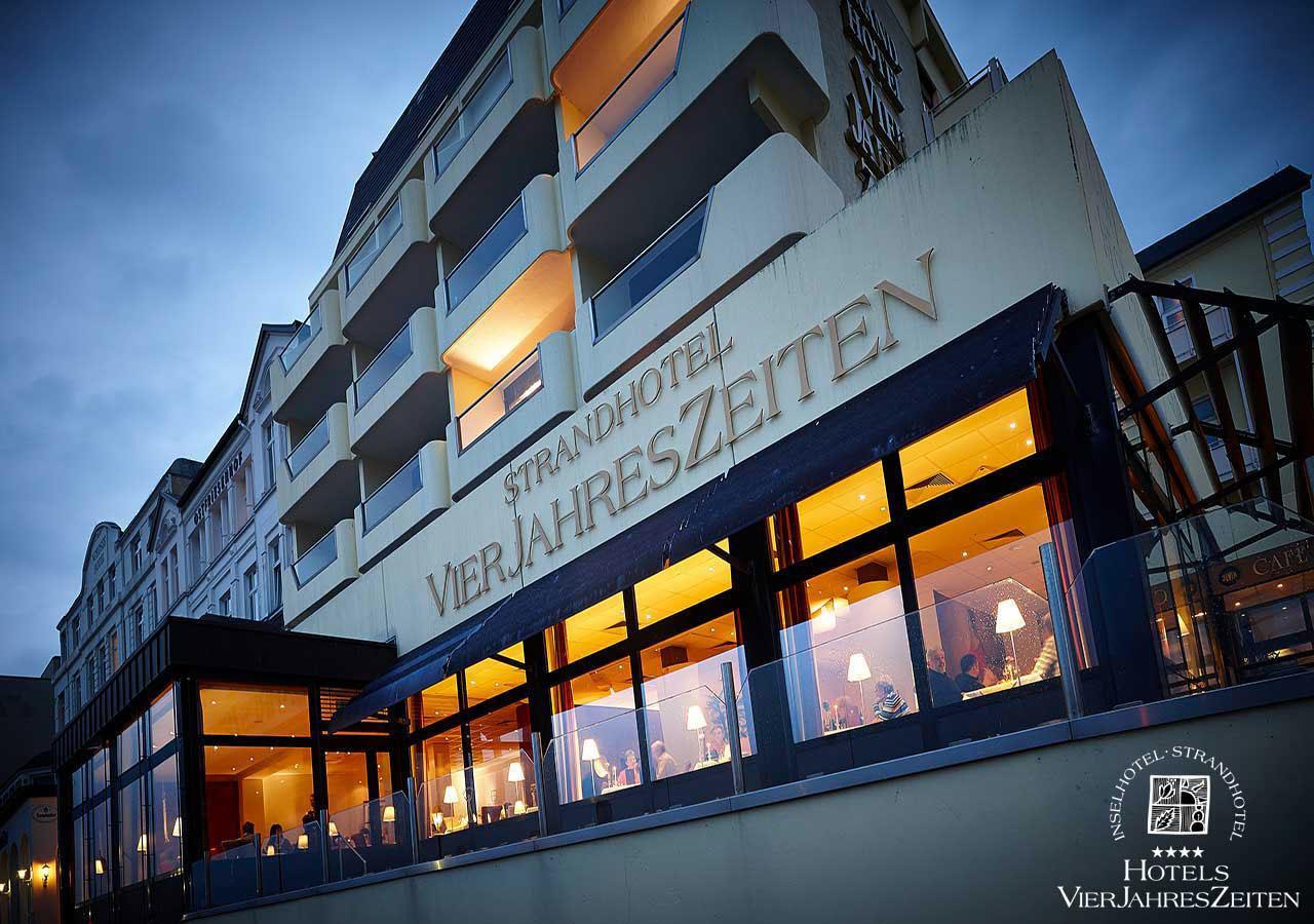 Strandhotel Vierjahreszeiten Borkum Exterior foto